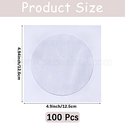 100 шт. квадратные бумажные пакеты для хранения дисков ABAG-CP0001-16