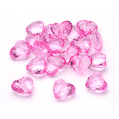 Прозрачные акриловые бусины&nbsp;PL318Y-4