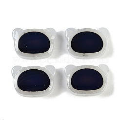 Двухцветные стеклянные бусины для настроения GLAA-Z007-09C