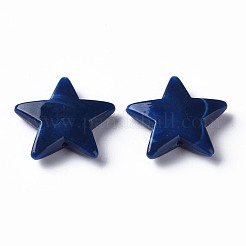 Двухцветные акриловые бусины MACR-S272-77K