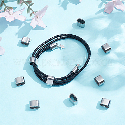 10 шт. разделительные бусины из нержавеющей стали 304&nbsp;FIND-UN0007-83