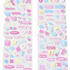 Пластиковые наклейки для домашних животных DIY-H168-01A