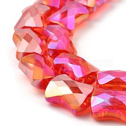 Ab цветные прозрачные стеклянные бусины пряди EGLA-P051-06A-A01