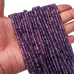 Природный аметист нитей бисера G-N342-24-01