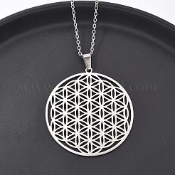 Не тускнеющие подвески из нержавеющей стали 201 NJEW-S105-JN624-45-1