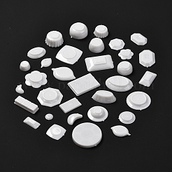 33шт diy пластиковая миниатюрная посуда набор посуды&nbsp;LS-AJEW-K030-03