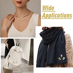 6 шт. 6-х цветные броши из сплава зубьев со стразами для одежды рюкзака&nbsp;JEWB-CJ0001-86