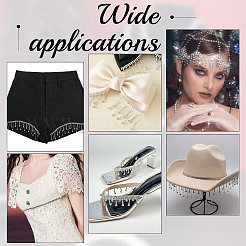 Цепочки из сплава со стразами длиной 1 ярд AJEW-WH0561-54