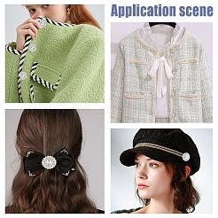 40 шт. 2 стильных 1-отверстие цинковый сплав стразы хвостовик кнопки DIY-GA0003-61