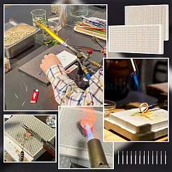 Кварцевые сотовые керамические паяльные платы&nbsp;AJEW-OC0005-53C