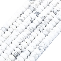 Природные Говлит бисер нитей G-P575-A32-8x5mm