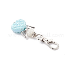 Подвесные украшения в виде ангелов из непрозрачного акрила&nbsp;HJEW-JM04435