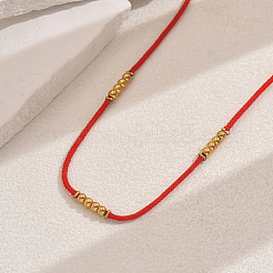 201 ожерелье из бусин из нержавеющей стали WS8267