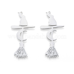 Не тускнеющие большие подвески из нержавеющей стали на Хэллоуин 201 STAS-N090-LA984-1