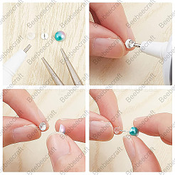 200 шт. фурнитура для сережек-гвоздиков из нержавеющей стали 304 STAS-BBC0004-85C