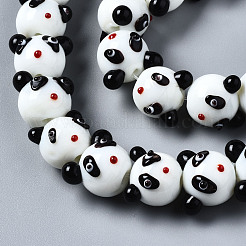 Бусины ручной работы ухабистой бисер нитей LAMP-Q031-001