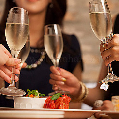 Латунные подвески для бокалов для вина AJEW-GO00018