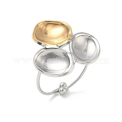 Кольца-манжеты из нержавеющей стали 304&nbsp;RJEW-D338-03C-GP