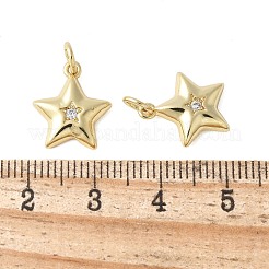 Латунные микро проложить кубического циркония подвески&nbsp;KK-F892-14G