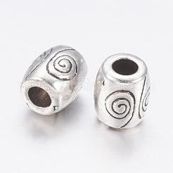 Сплавочные овальные бусины тибетского стиля  X-LF10719Y-NF