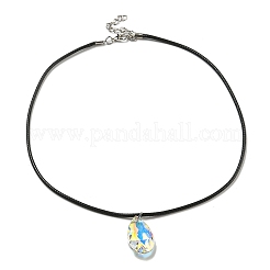 Воском ожерелья шнура&nbsp;NJEW-P310-10P