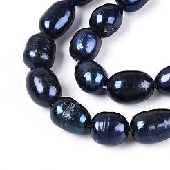 Нити из натурального культивированного пресноводного жемчуга PEAR-N012-09Z-01