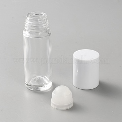 Стеклянные бутылки с роликовыми шариками&nbsp;AJEW-WH20033-078B