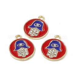 Сплава кристалла горный хрусталь подвески FIND-C019-17KCG-02