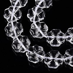 Прозрачные стеклянные бусины GLAA-N001-56