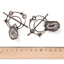 Натуральные друзы агат большие подвески&nbsp;G-A227-06R