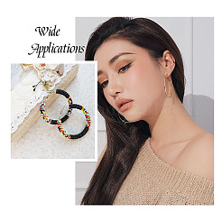 Серьги-кольца из нержавеющей стали 304 EJEW-TA0001-05