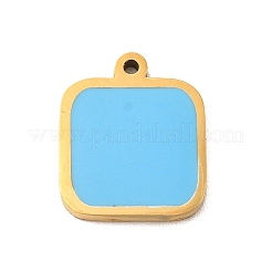 Подвески из нержавеющей стали 304 с эмалью&nbsp;STAS-A078-07G