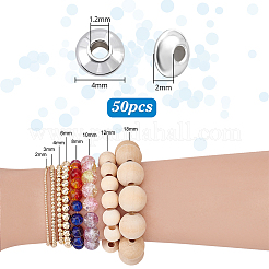 925 стерлингов серебряные шарики Spacer STER-PH0003-83B