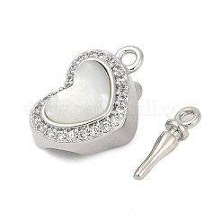 Латунные застежки из прозрачного кубического циркония с микропаве KK-P291-45P