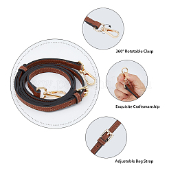 Кожаные длинные ремни для сумки через плечо&nbsp;FIND-WH0126-329B