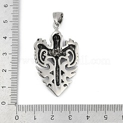 Большие подвески из нержавеющей стали 304 STAS-F310-20AS