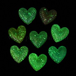 Светящиеся и УФ-покрытые непрозрачные акриловые бусины&nbsp;OACR-B031-24