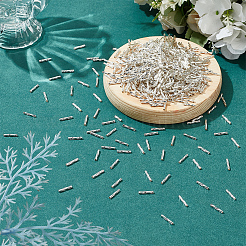 1000 шт. стеклянные витые бусины-стекляшки SEED-HY0001-12A