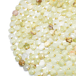 Природные Афганские нефритовые бусы пряди G-C116-A53-02