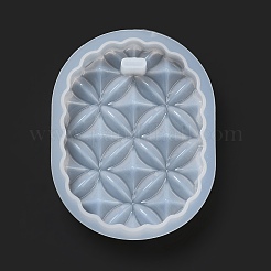 Силиконовые Молды для кулона с тиснением в виде цветка своими руками&nbsp;LS-DIY-G079-01D