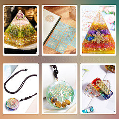 9 шт. 9 самоклеящиеся наклейки из углеродистой стали DIY-OC0008-58