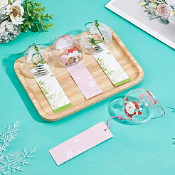 4 шт. 4 стиля японских колокольчиков ветра DJEW-BC0001-08