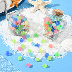 200 г светящихся акриловых бусин&nbsp;OACR-SP0001-79B