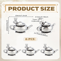 6 шт. Подвески из сплава в тибетском стиле&nbsp;FIND-LP0004-23