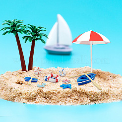 13 стиль средиземноморский стиль мини смоляное украшение&nbsp;DJEW-GO0001-06