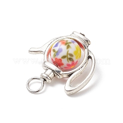 Непрозрачные печатные акриловые подвески&nbsp;PALLOY-JF04497