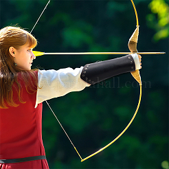 Регулируемый браслет из искусственной кожи с восковыми хлопковыми шнурами AJEW-WH0248-455B