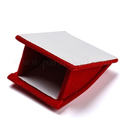 Бархатные изогнутые витрины для ювелирных изделий&nbsp;LS-NDIS-A003-01C