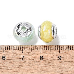 Непрозрачная светящаяся смола и пластиковые шарики CCB RESI-G119-14C