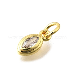 Латунные микро проложить кубического циркония подвески KK-Z102-06G-01